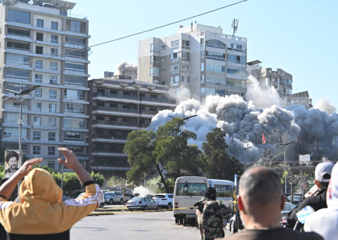 İsrail, Beyrut’a gün boyunca şiddetli hava saldırıları düzenledi