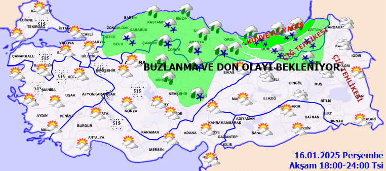 Buzlanma ve Çığ Tehlikesi